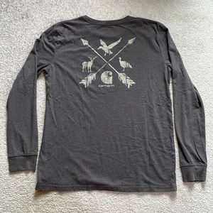 Carhartt long sleeve hunting shirt youth XL